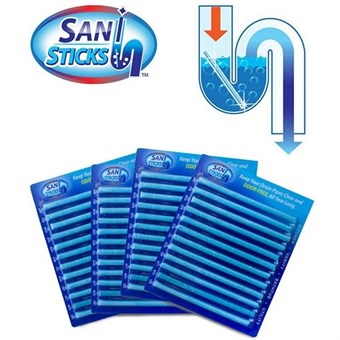Sani Stick drain cleaner - 12 pcs. - end with stopped drains