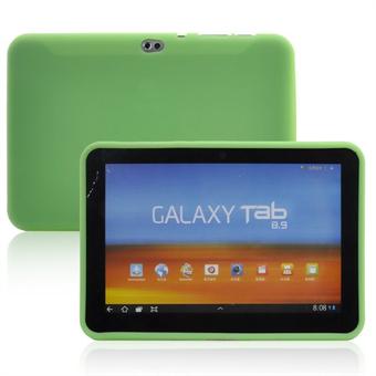 Samsung Galaxy Tab 8.9 Soft Silicone Cover (Green)