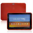 Samsung Galaxy Tab 8.9 Soft Silicone Cover (Red)