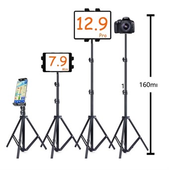 Universal Tablet 7-10 "multi directional Tripod stand / 120 cm