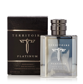 Territoire Platinum by YZY Perfume - Eau De Parfum Spray 100 ml - for men