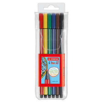 Stabilo Pen 68-6 colors
