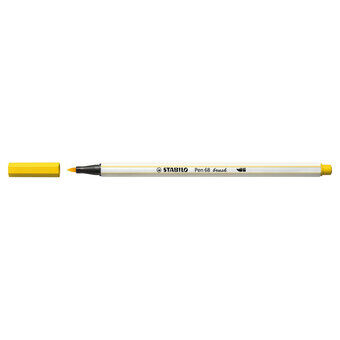 STABILO Pen 68 Brush 44 - Yellow