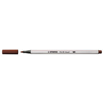 STABILO Pen 68 Brush 45 - Brown