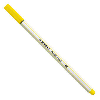 STABILO Pen 68 Brush 24 - Lemon Yellow