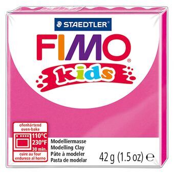 FIMO Kids modeling clay, Pink, 42 gr