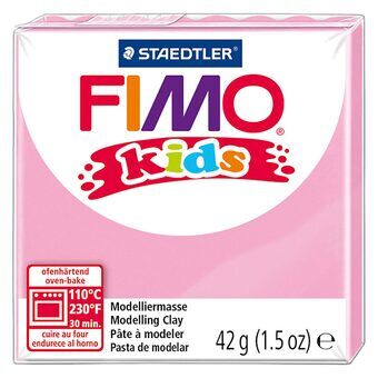 FIMO Kids modeling clay, Pink, 42 gr