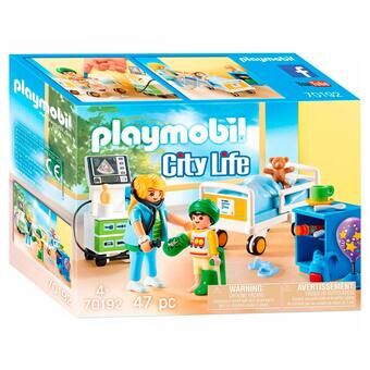 Playmobil City Life Children\'s Hospital Room - 70192