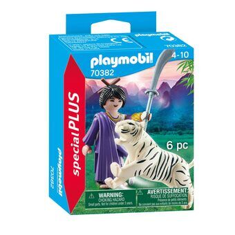 Playmobil Specials Asian Fighter with Tiger - 70382