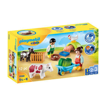 Playmobil 1.2.3. Fun at the Farm - 71158