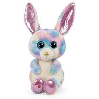 Nici Glubschis Plush Toy Rabbit Rainbow Candy, 45cm