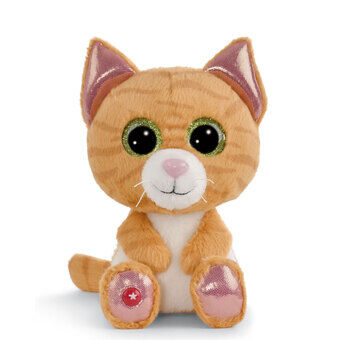 Nici Glubschis Plush Toy Tabby Cat Tabbrey, 15cm