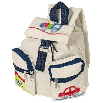 Goki Color your own Backpack Blue