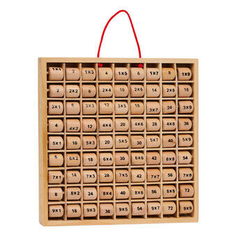 Wooden Multiplication Table 1x1