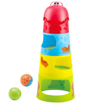 Play Stacking Tower with Ball Court, 6 pcs.
