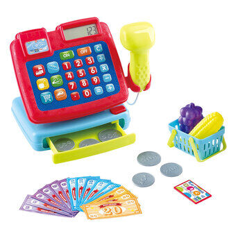 Play Cash Register with Accessories, 26 pcs.
