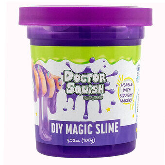 Doctor Squish Slime - Purple, 100 grams