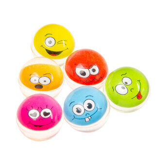 Bouncing Ball Smile Face