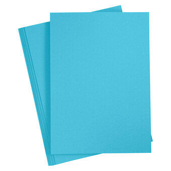 Colored Cardboard Clear Blue A4, 20 sheets