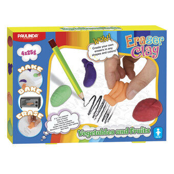 Craft Set Making Erasers - Vegetables and Fruit