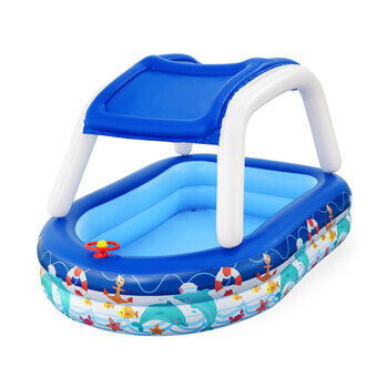 Bestway Family Pool With Sunshade Sea Captain