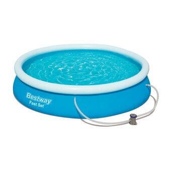 Bestway Fast Set Swimming Pool (with Filter Pump), 366cm