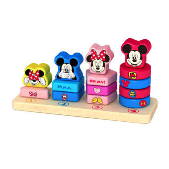 Mickey Wooden Counting and Playing Game