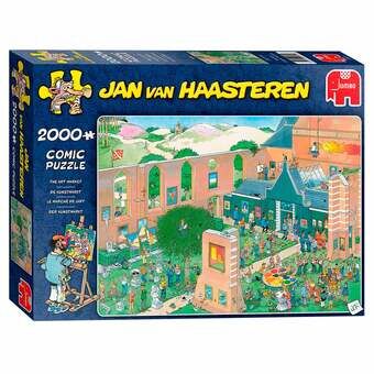 Jan van Haasteren Puzzle - The Art Market, 2000st.