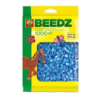 SES Ironing beads-blue, 1000pcs.