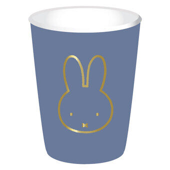 Cups Miffy Blue, 8pcs.