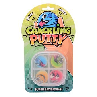 Crackling Putty in Storage Box, 4pcs.