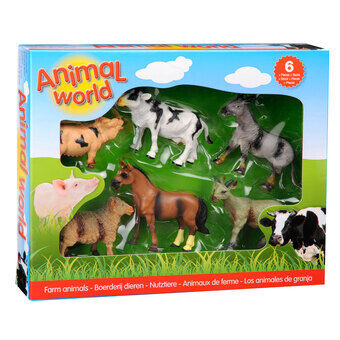 Farm animals Gift box, 6pcs.