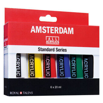 Amsterdam Acrylic Paint Standard Set, 6dlg.