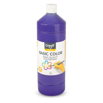 Creall School paint Purple, 1 liter