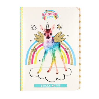 Totum Rainbow Pets - Sticky Notes Booklet Deer