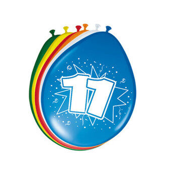 Number Balloons 11 years, 8st.