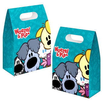 Woezel &amp; Pip Loot bags, 4 pieces.