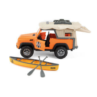 Animal World Jeep and Canoe with Light and Sound