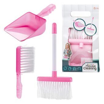 Cleaning set Broom with Dustpan and Can
