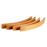 Card holder wood, 4pcs