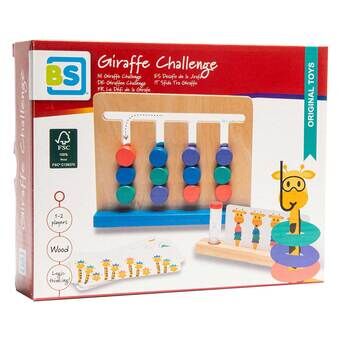 BS Toys Giraffe Challenge Wood - Child\'s Play