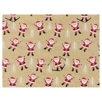 Wrapping paper Santa Claus, 3mtr.