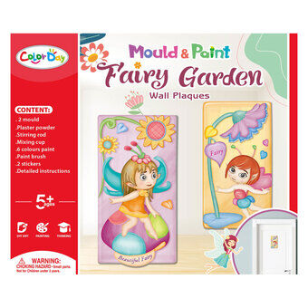 Plaster Casting & Painting Fairy Magnets
