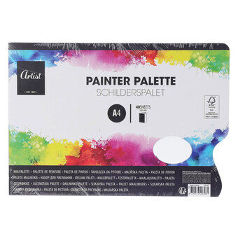 Painter\'s Palette Paper A4 , 40 Sheets
