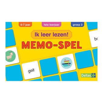 I learn to read! Memo game