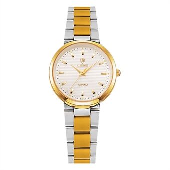 LIEBIG L1012 Luxury Steel Strap Quartz Watch Fashion Waterproof Wrist Watch