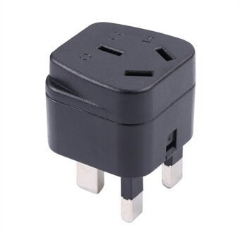 Portable 3-Hole AU to UK Plug Adapter Home Travel Power Socket Conversion Plug