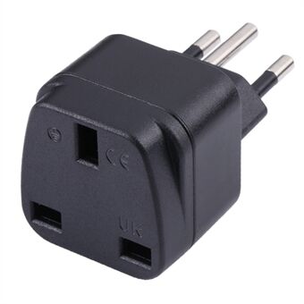 Portable UK to Swiss Plug Power Outlet Adapter Travel Power Socket Conversion Plug