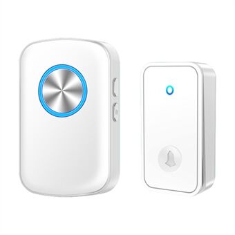 CACAZI FA28 Self-Generating Wireless Doorbell Transmitter + Receiver Smart Doorbell