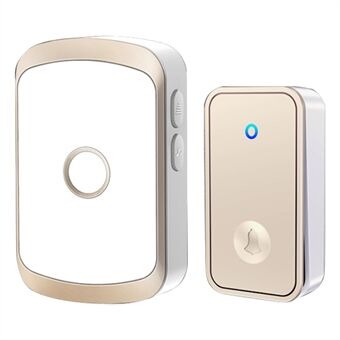 CACAZI FA50 Self-Powered Wireless Doorbell for Home Smart Doorbell Set with Transmitter + Receiver